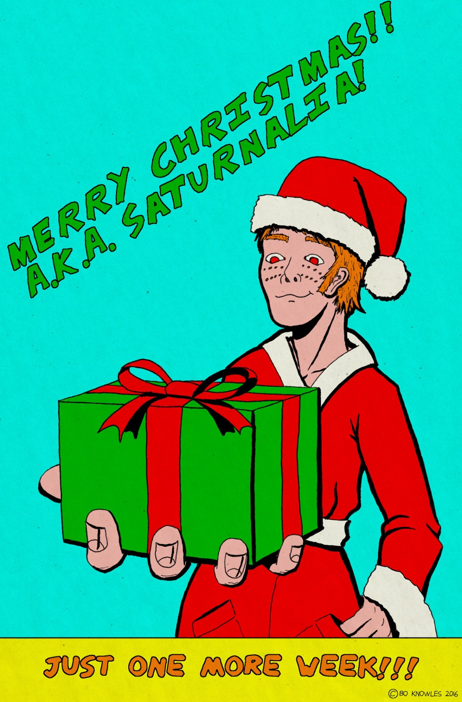 Holy Bible the Albino Ginger version on The Duck 1 week to go!